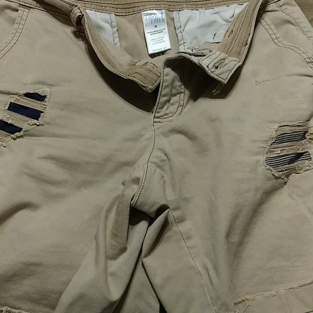 Tan shorts